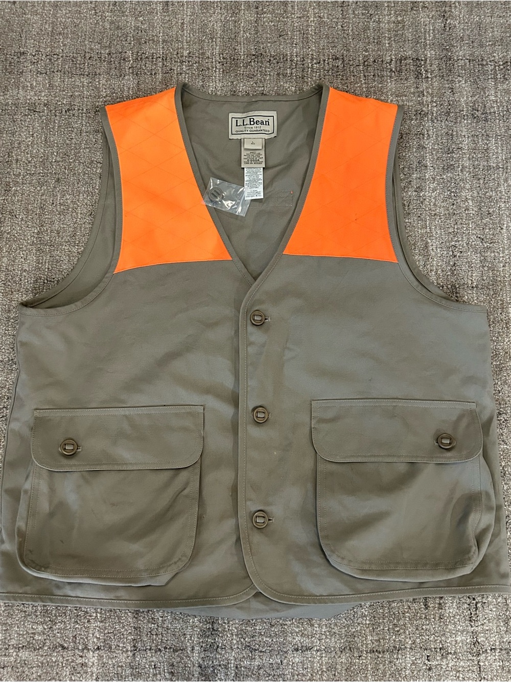 LL Bean Upland Bird Hunting Vest - LIKE NEW